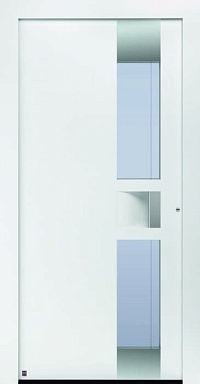 Двери входные алюминиевые Hormann Thermo Carbon Мотив 302 в Керчи