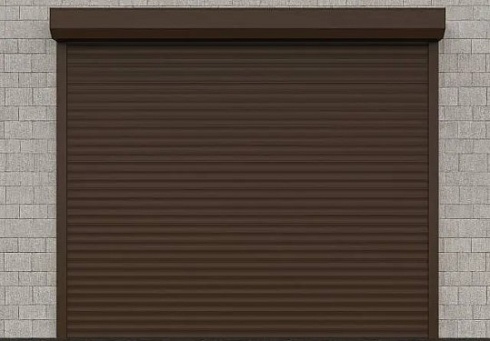 Рольставни для гаража (рулонные ворота) Алютех Trend с алюминиевым профилем PD/77 с доставкой в Керчи 