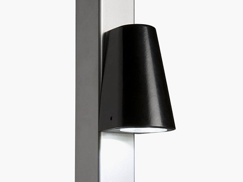Заказать Элегантное LED-освещение Locinox (Бельгия) TRICONE для ворот, цвета zilver и 9005 (черный) в Керчи