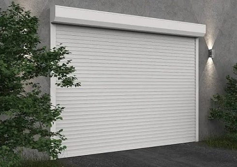 Автоматические рулонные ворота для гаража серии Алютех Prestige с алюминиевым профилем AR/555N с доставкой в Керчи 