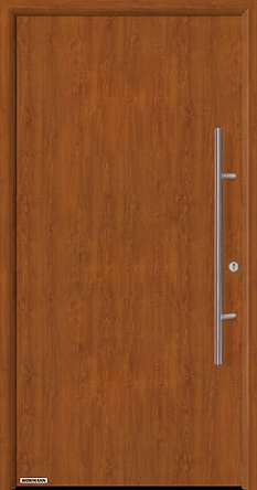 Заказать входные двери Hormann Thermo 65, Мотив 010 с декором поверхности под древесину в Керчи